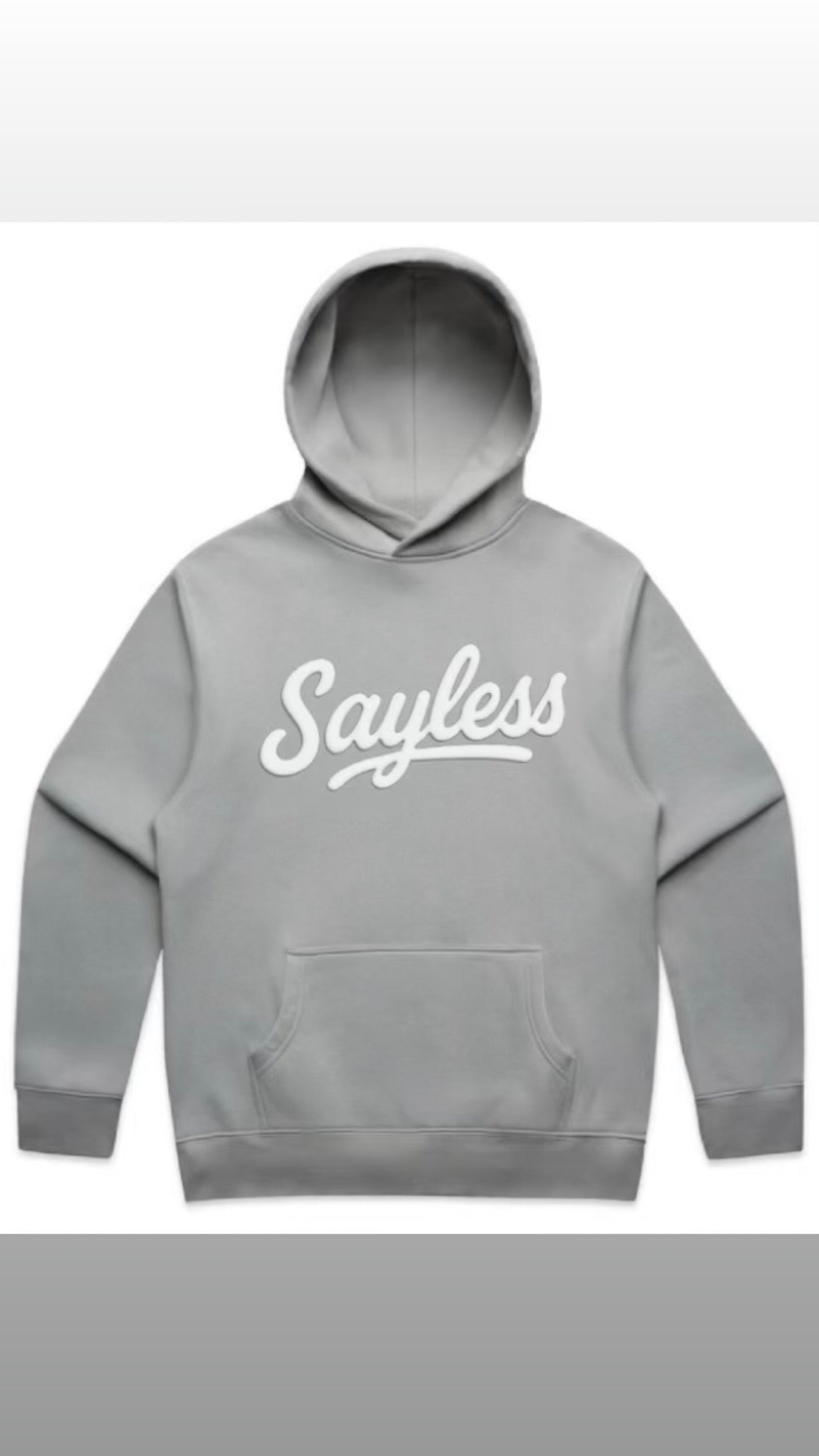 SAYLESS PUFF PRINT HOODIE